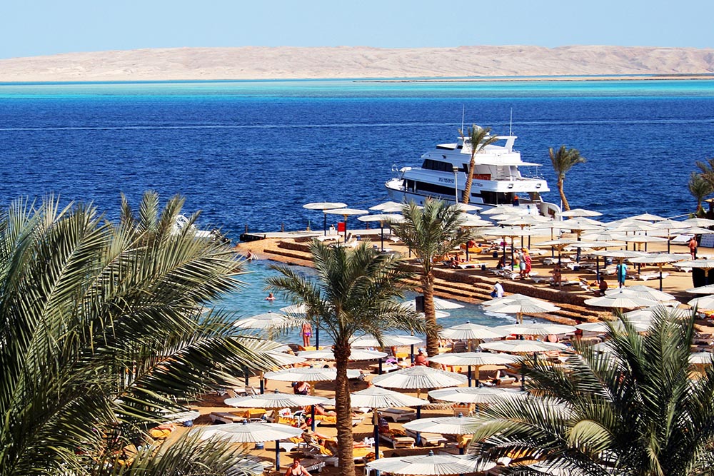 Hurghada - Praia no Mar Vermelho - Viagem ao Egito