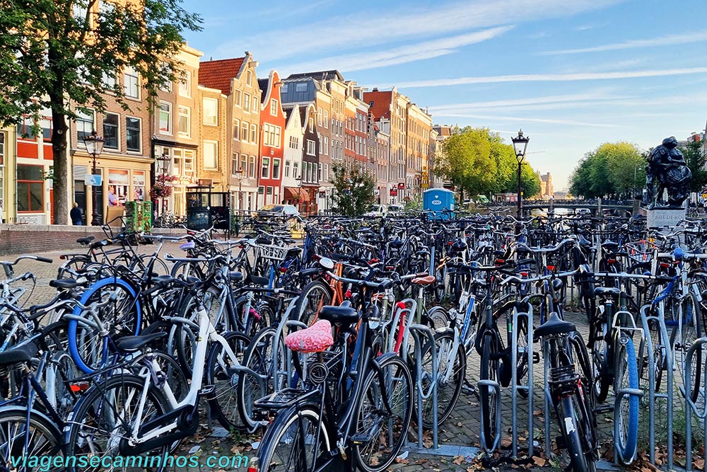 Bicicletas em Amsterdã