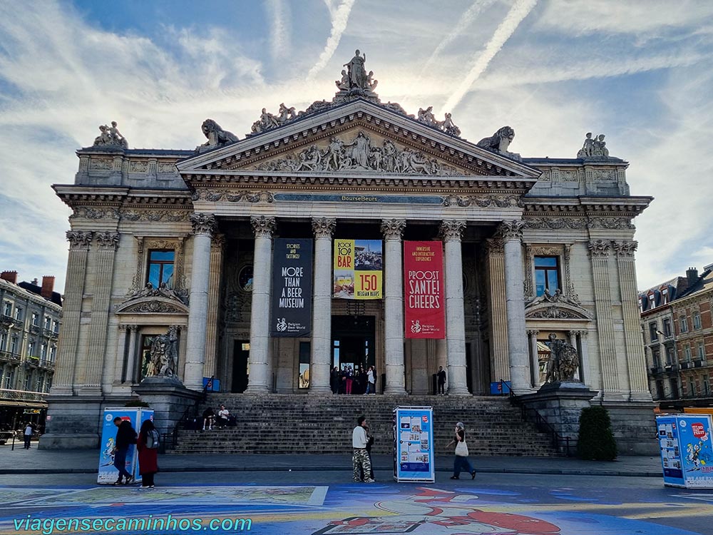 Prédio da Bolsa de Valores de Bruxelas - Bélgica