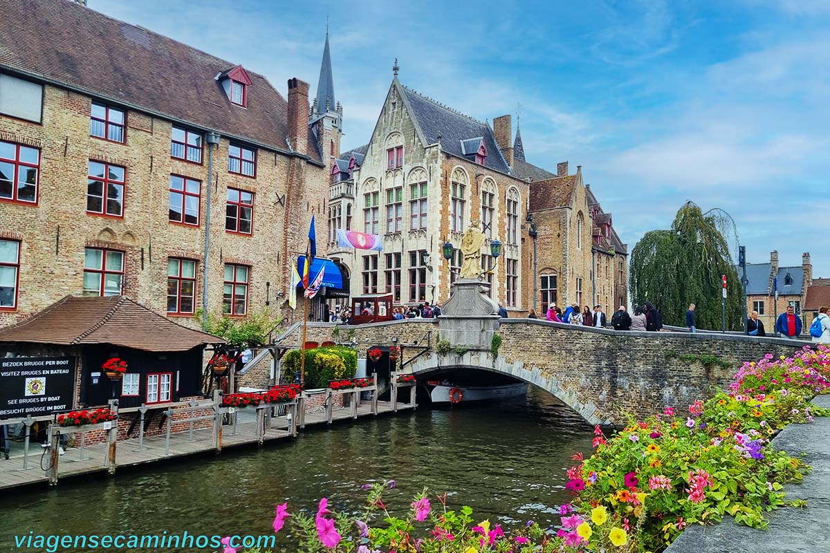 Rozenhoedkaai (Cais do Rosário) - Bruges