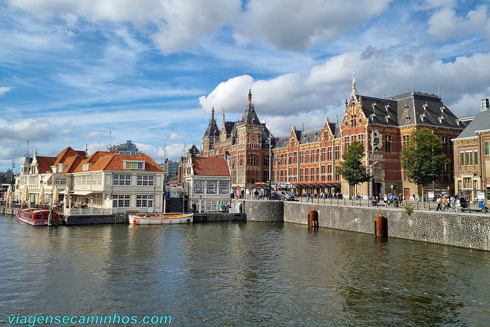 Estação Central de Amsterdam - Holanda