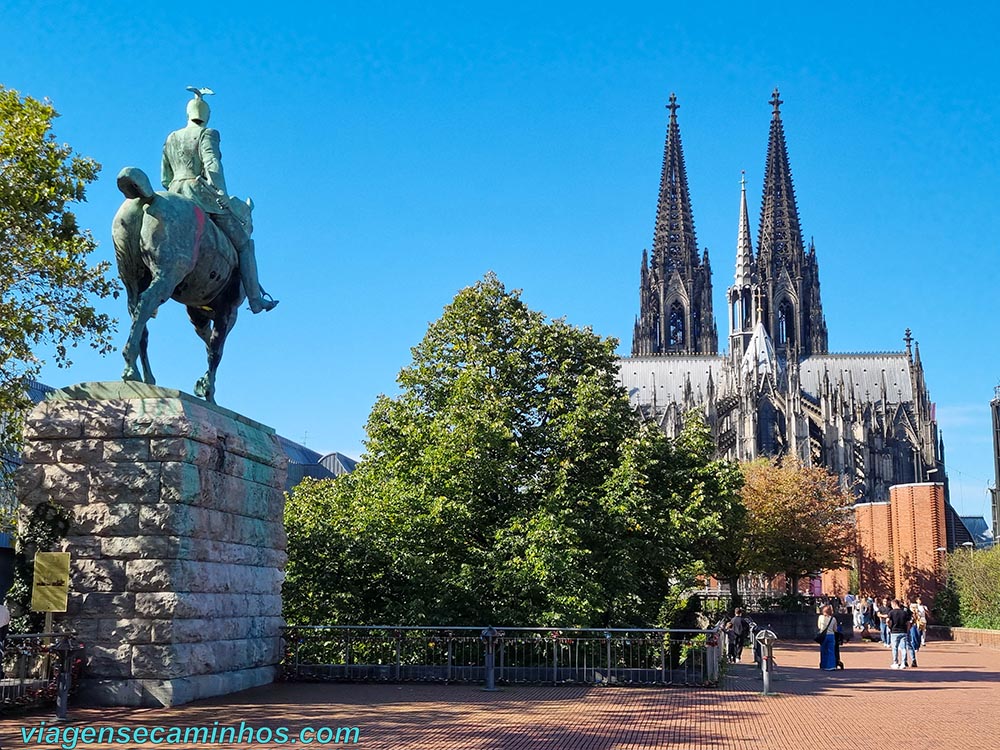 Estátua Kaiser Wilhelm II - Colônia