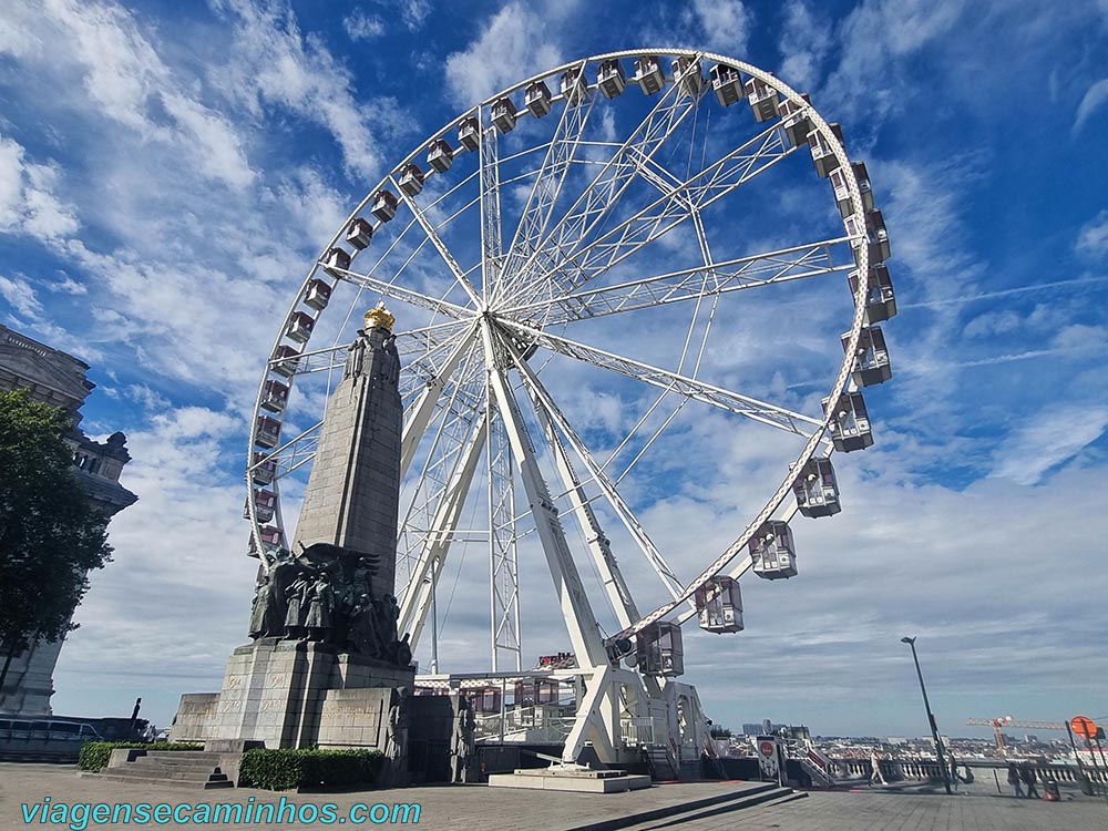 Grande Roue Place Poelaert - Bruxelas