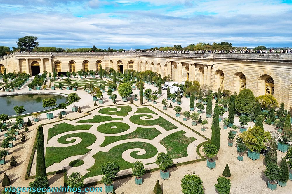 Jardim Orangerie - Palácio de Versalhes