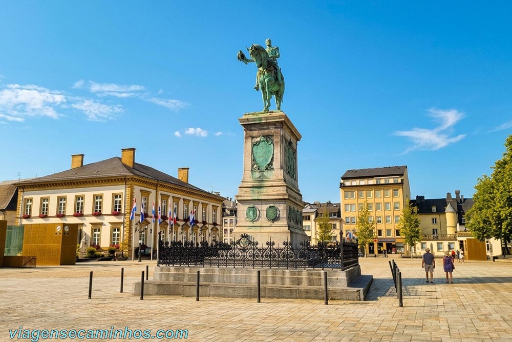 Luxemburgo - Praça Guillaume II