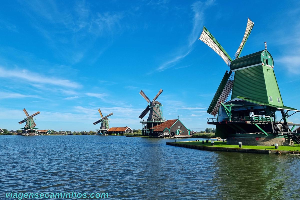Moinhos de Vento de Zaanse Schans