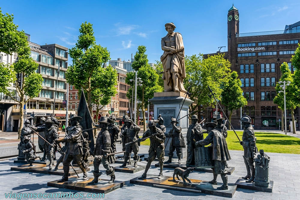 O que fazer em Amsterdam - Rembrandtplein
