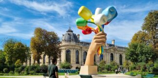 O que fazer em Paris - Bouquet of Tulips by Jeff Koons