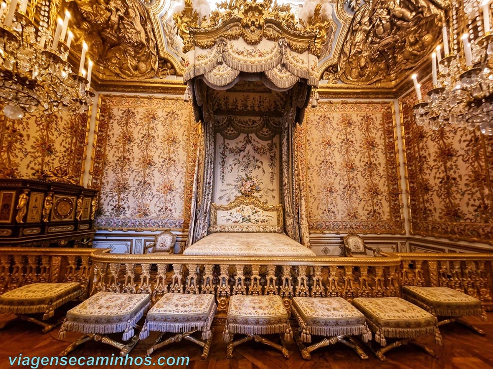 Palácio de Versalhes - Apartamentos da Rainha