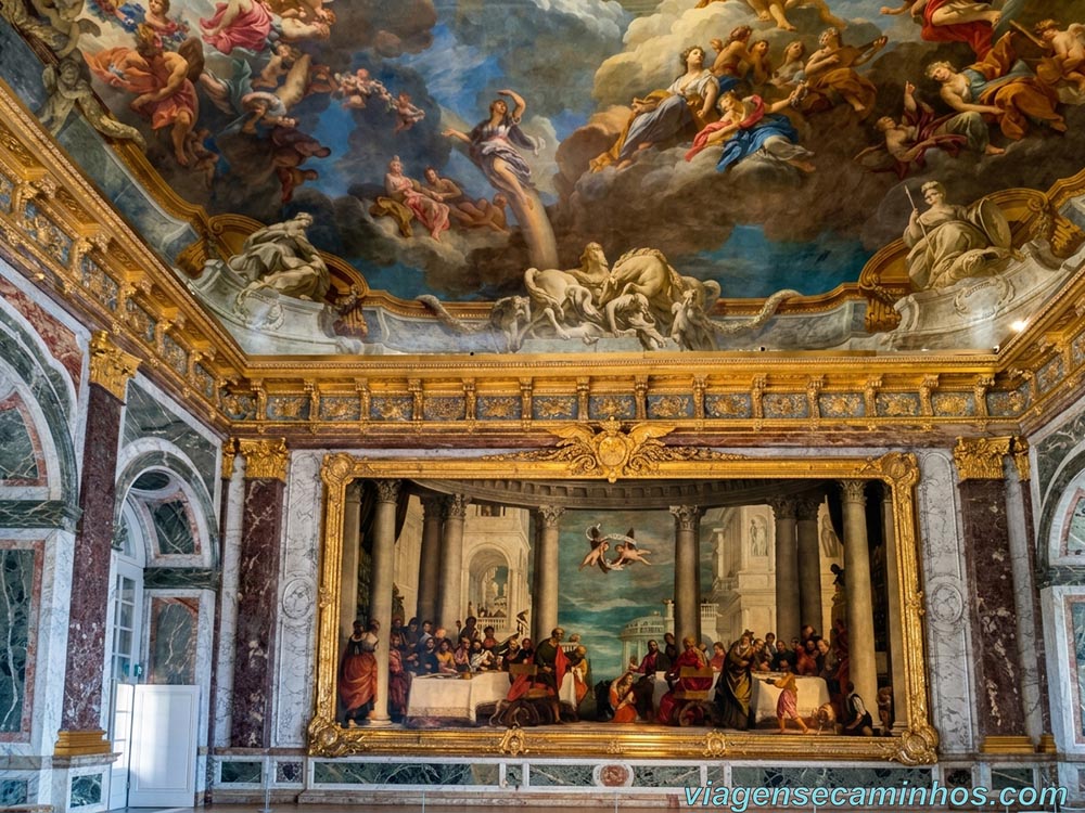 Palácio de Versalhes - Salão de Hércules