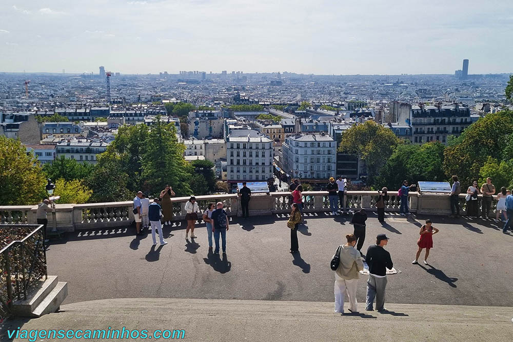 Paris - Mirante da Basílica de Sacré-Cœur