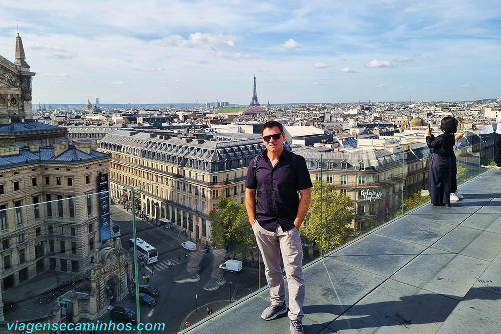 Paris - Mirante Galeries Lafayette Haussmann