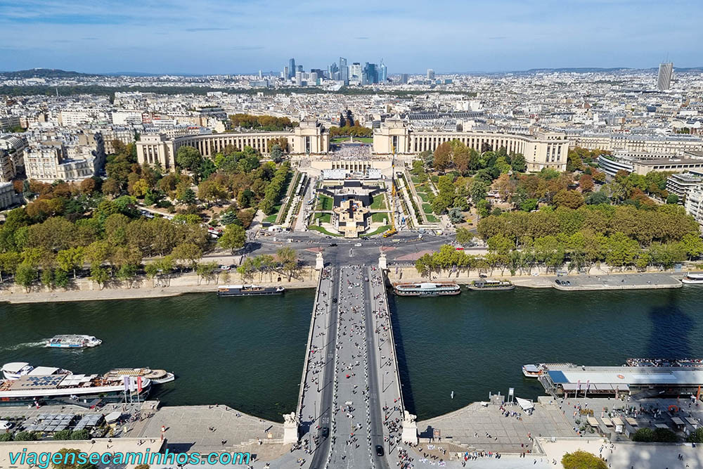 Paris - vista da Torre Eiffel