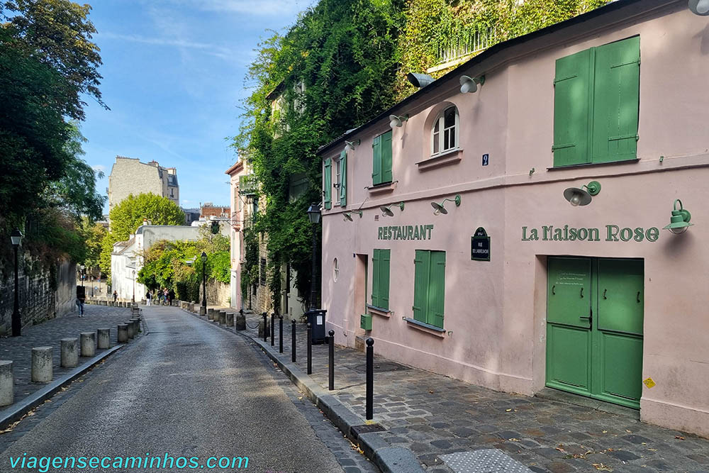 Rue de l'Abreuvoir - Bairro de Montmartre - Paris